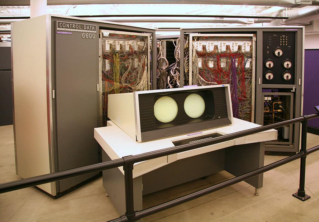 First Supercomputer CDC 6600