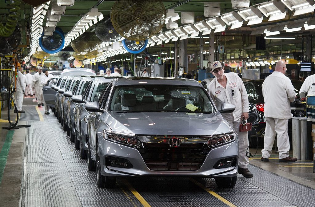 Honda assembly line