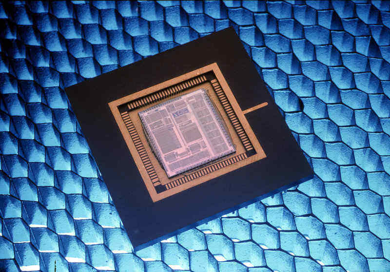 This is the image of Large scale Integrated Circuit.