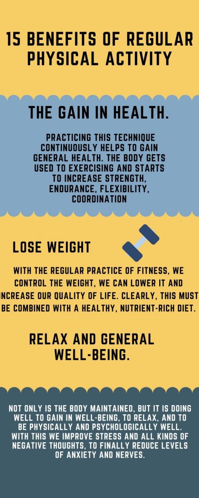 15 benefits of regular physical activity