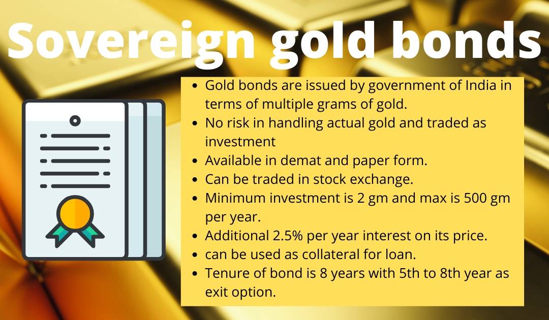 described about why you should invest in sovereign gold bonds and its features as its good investment plans.