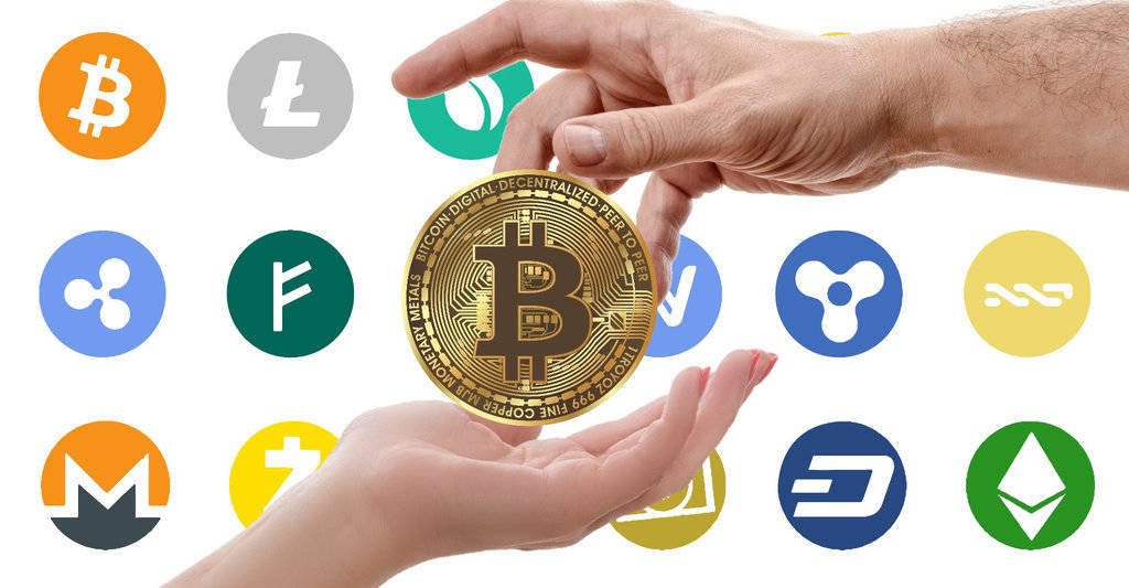 This picture is showing two hand and a bitcoin. this picture specailly shows the value of cryptocurrency. Cryptocurrency is the new and innovative part of fintech.  