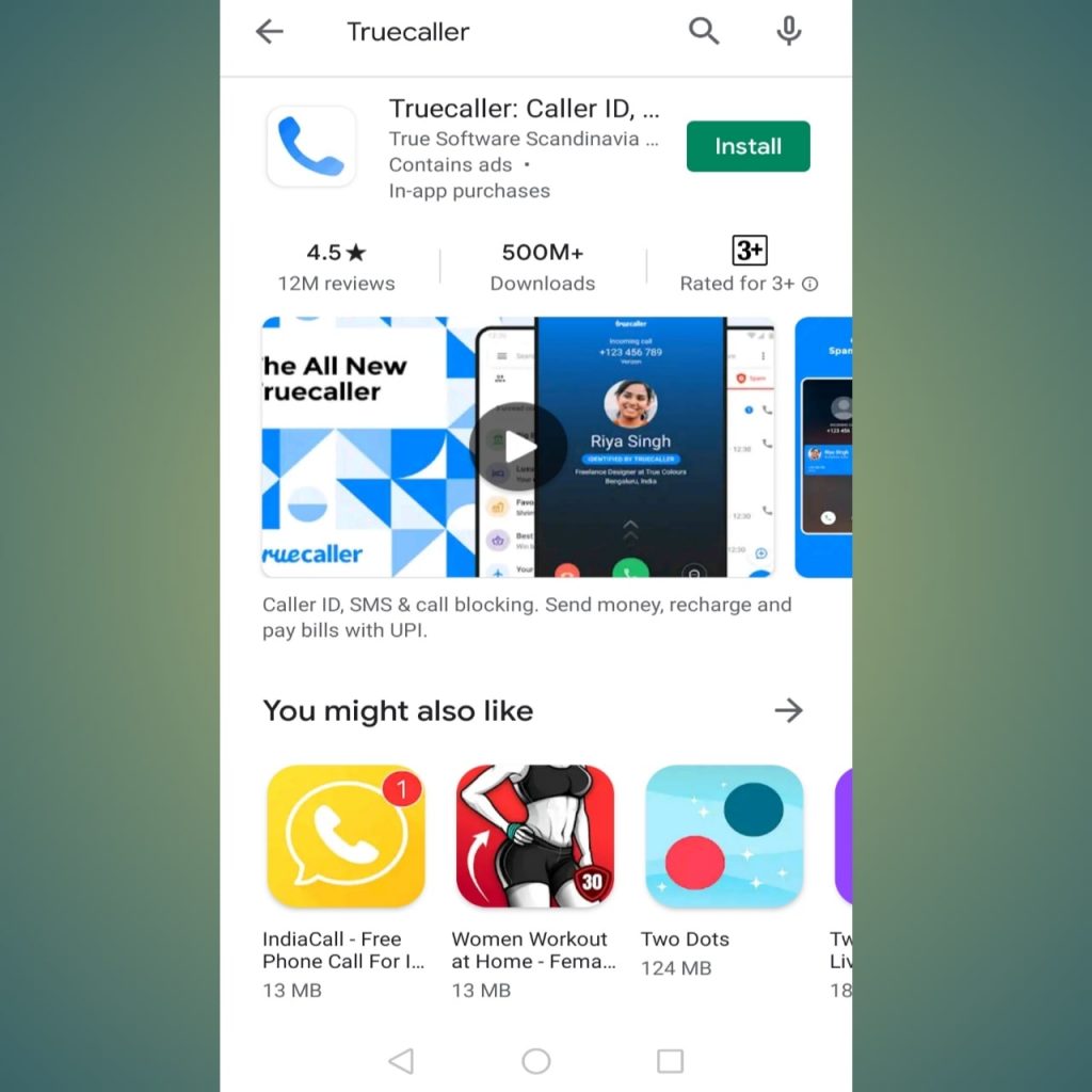 download truecaller sweden and india app