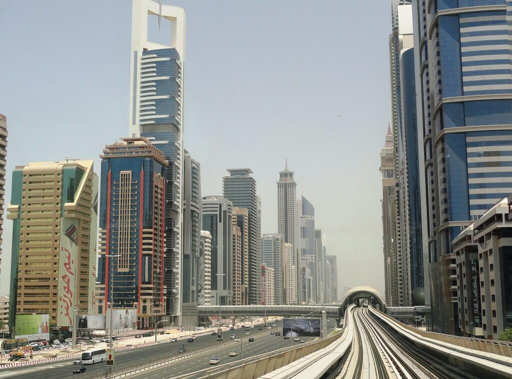 modern sheikh zayed road 