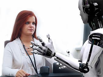 Robots consulting doctors