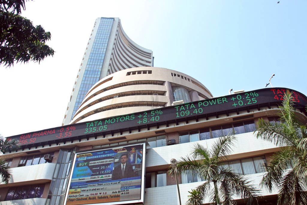 BSE (stock exchange) building - share market