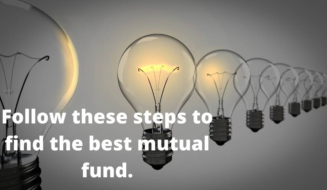 Discussed the idea to select the best mutual funds.