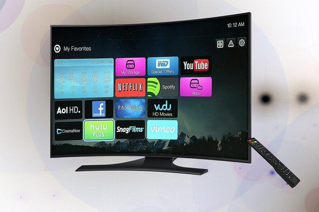 smart tv with remote