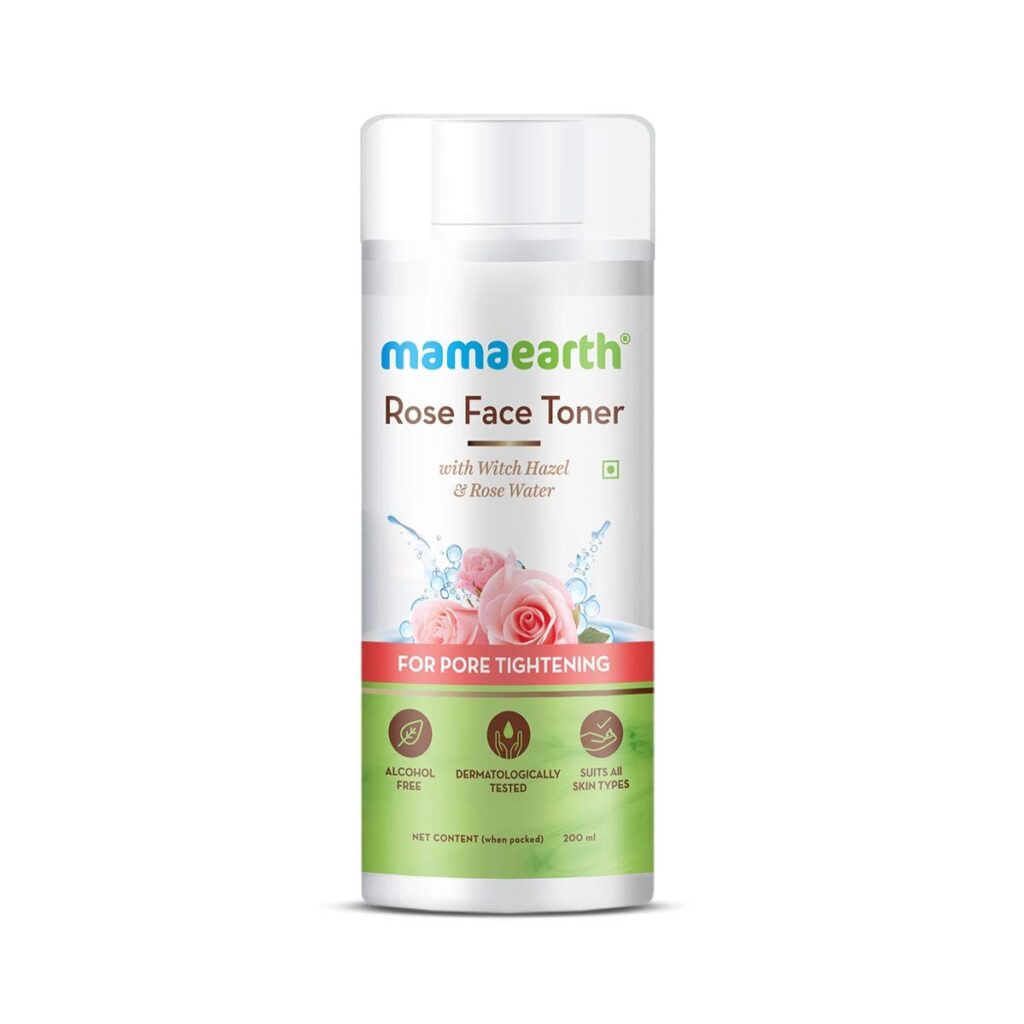Mamaearth Rose Water with Witch Hazel