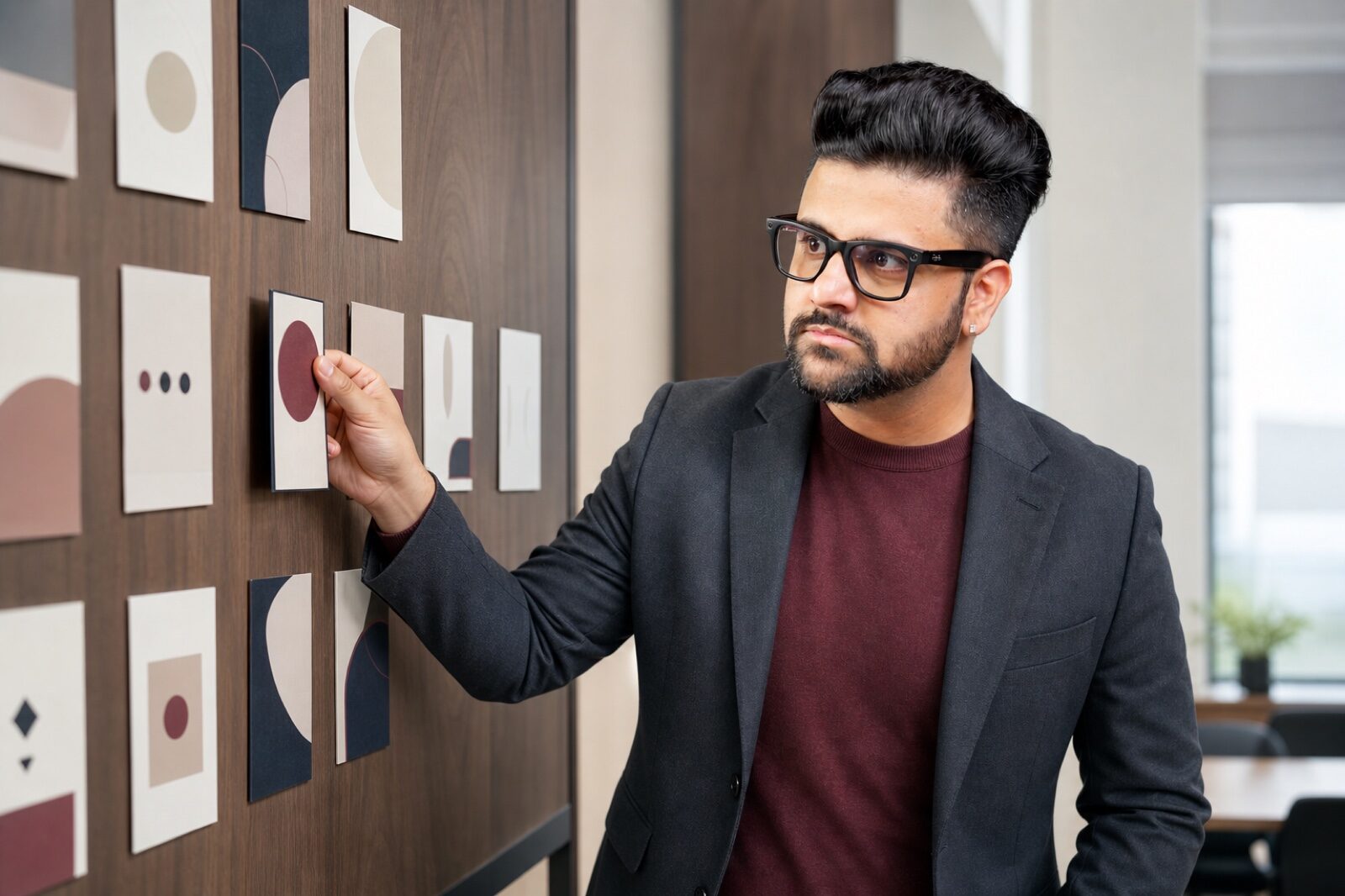 Sahil Khanna leading a brand positioning workshop
