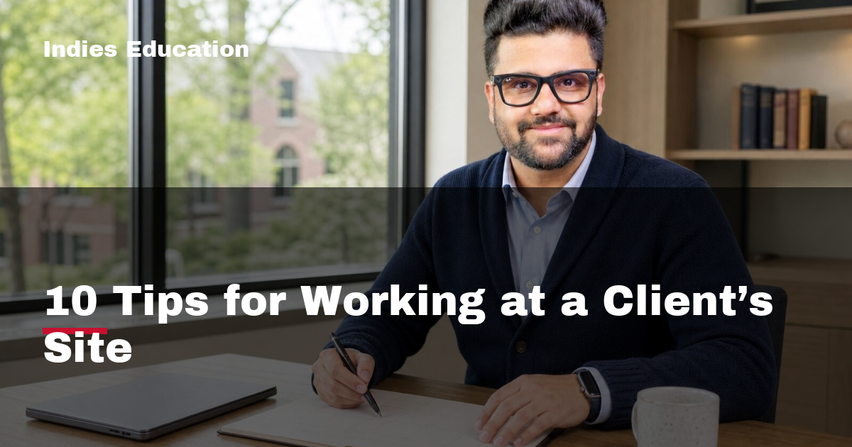 Featured image for 10 Tips for Working at a Client’s Site