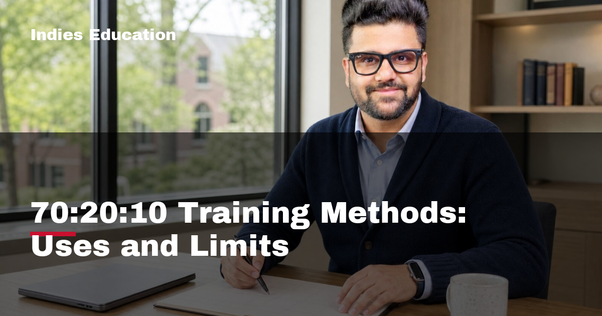 Featured image for 70:20:10 Training Methods: Uses and Limits