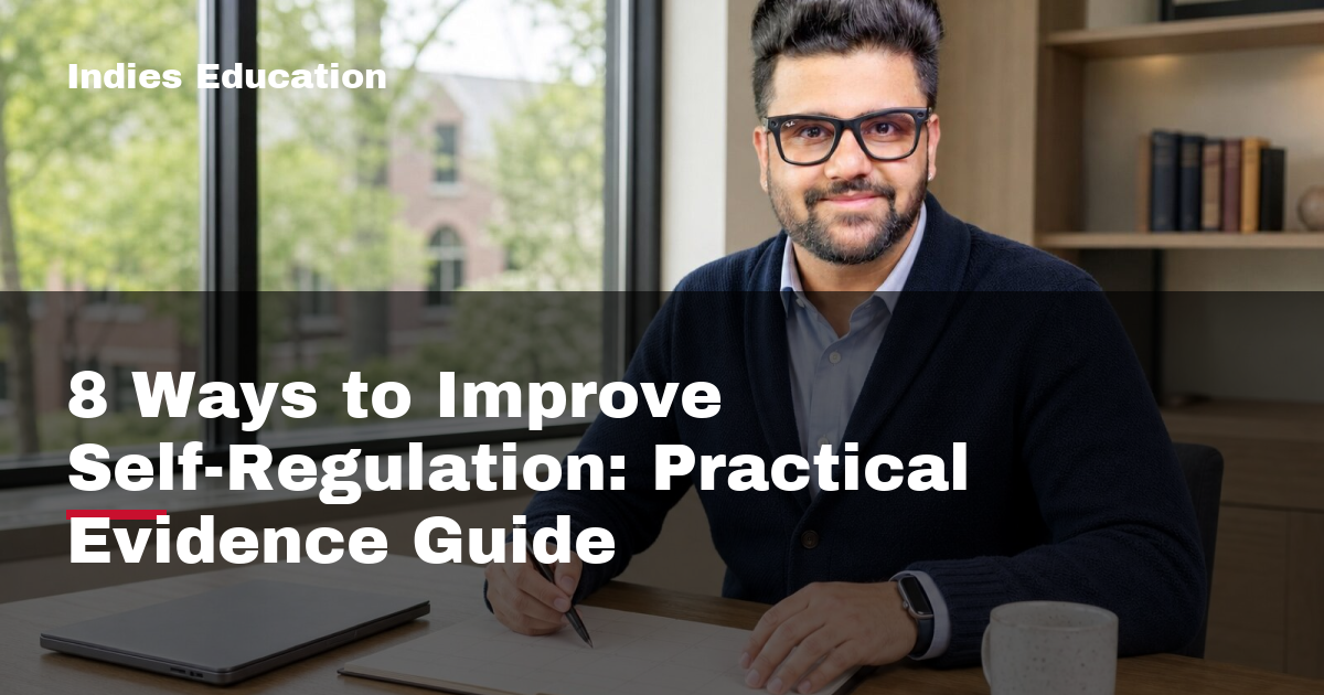 Featured image for 8 Ways to Improve Self-Regulation: Practical Evidence Guide