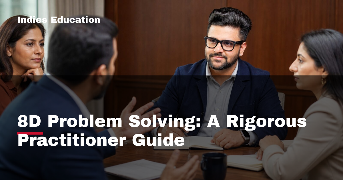 Featured image for 8D Problem Solving: A Rigorous Practitioner Guide