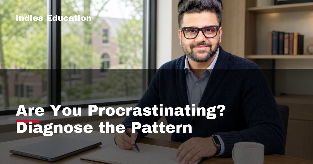 Featured image for Are You Procrastinating? Diagnose the Pattern