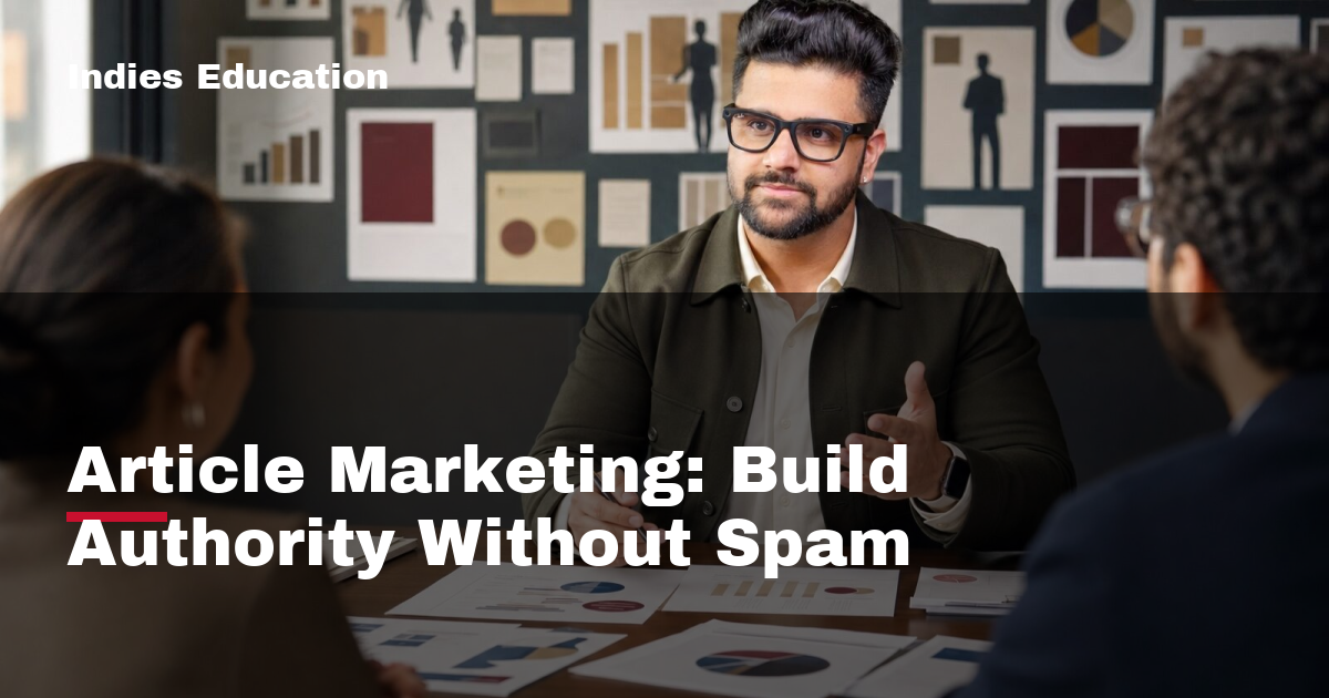 Featured image for Article Marketing: Build Authority Without Spam