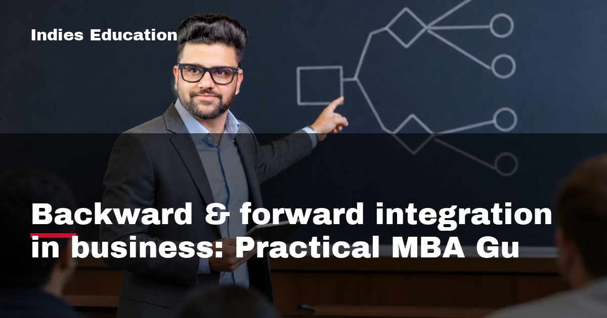 Featured image for Backward & forward integration in business: Practical MBA Gu