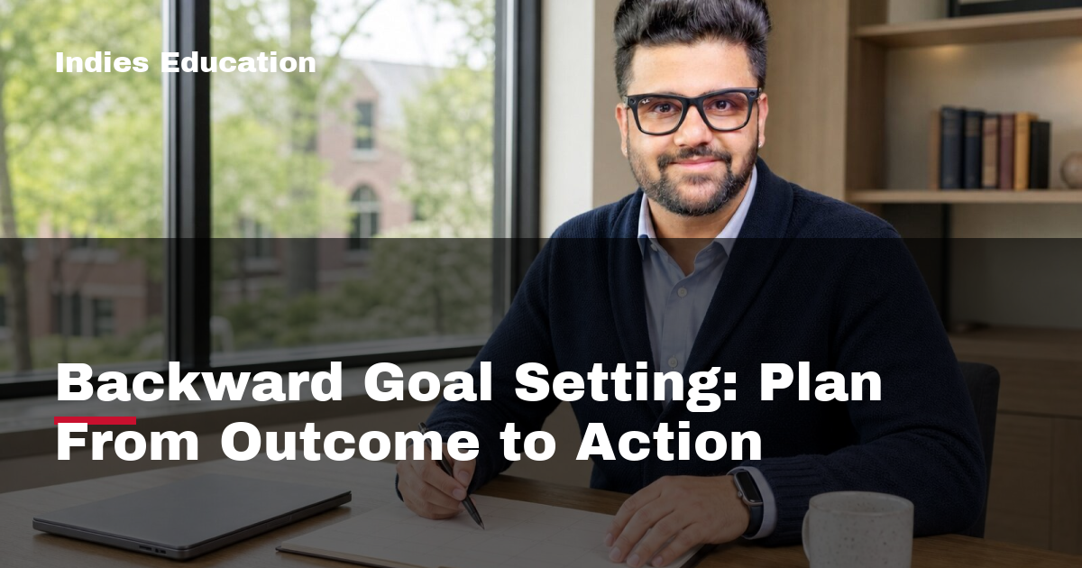 Featured image for Backward Goal Setting: Plan From Outcome to Action