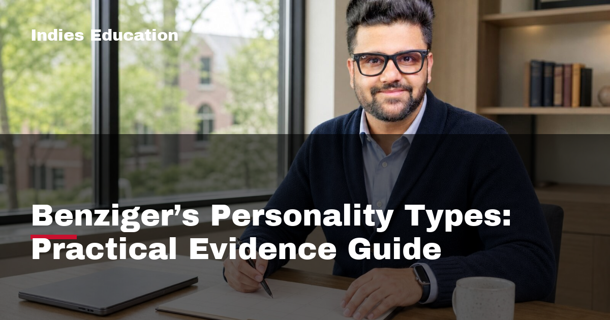 Featured image for Benziger’s Personality Types: Practical Evidence Guide