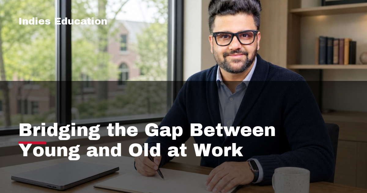 Featured image for Bridging the Gap Between Young and Old at Work