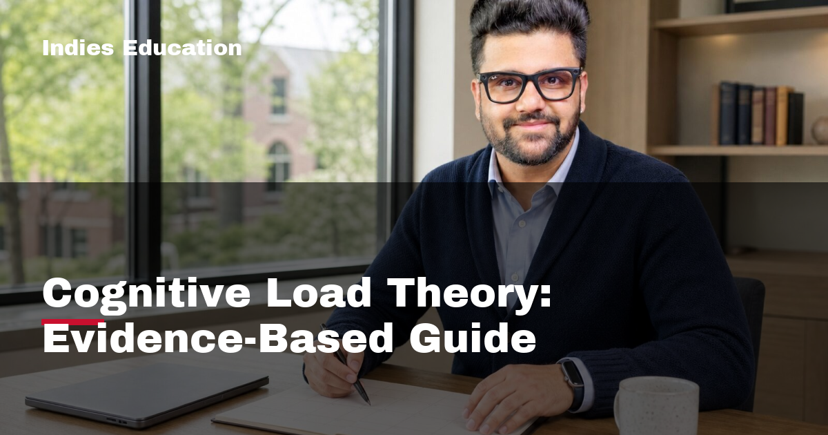 Featured image for Cognitive Load Theory: Evidence-Based Guide