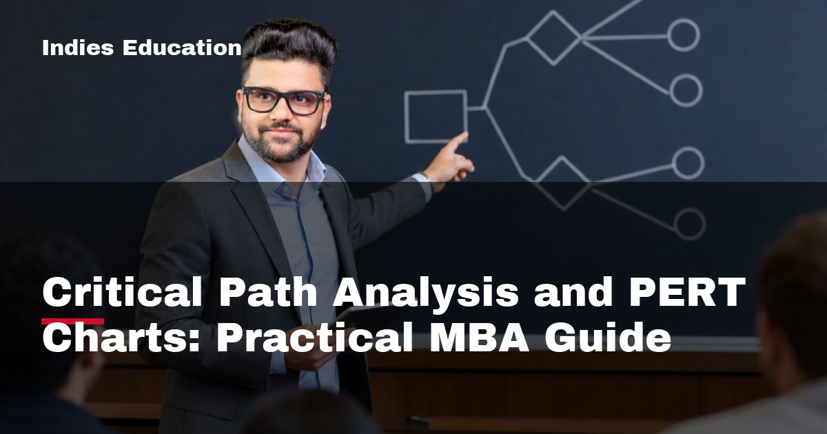 Featured image for Critical Path Analysis and PERT Charts: Practical MBA Guide