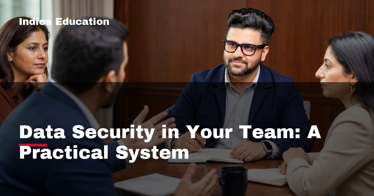 Featured image for Data Security in Your Team: A Practical System