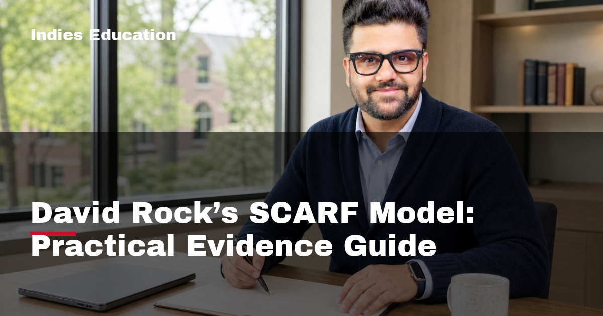 Featured image for David Rock’s SCARF Model: Practical Evidence Guide