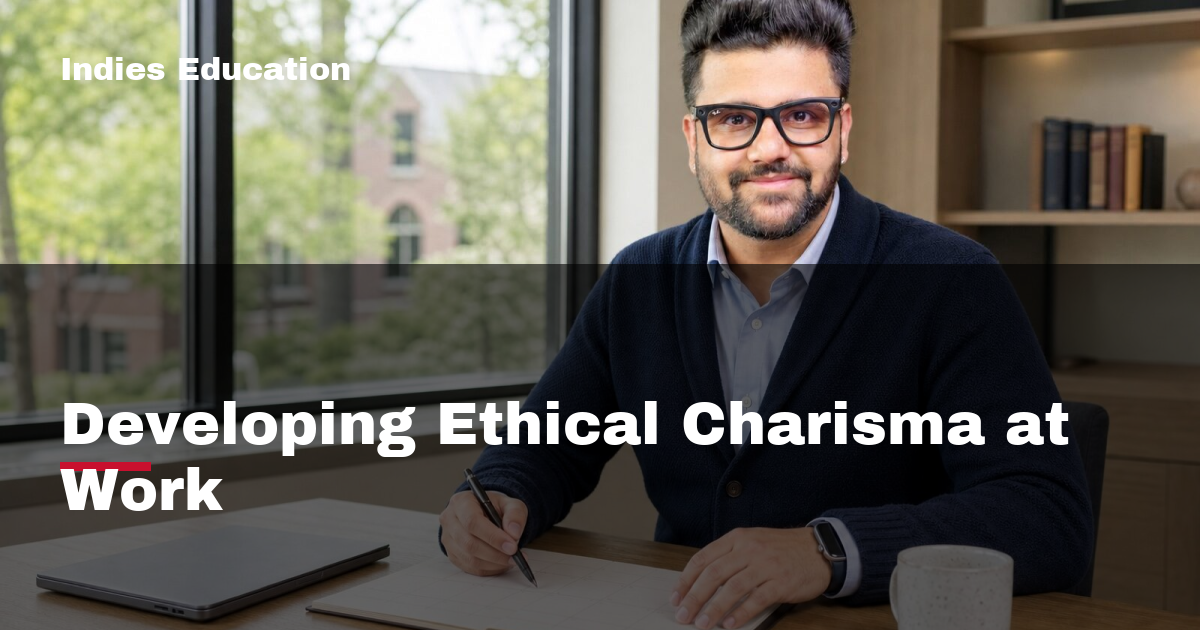 Featured image for Developing Ethical Charisma at Work