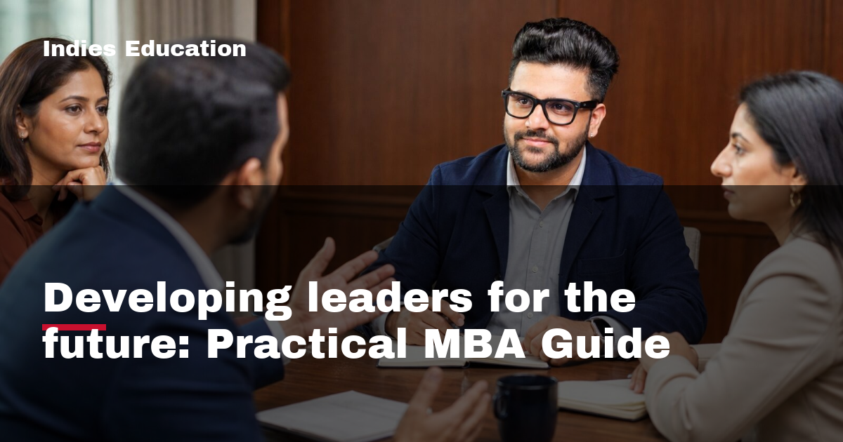 Featured image for Developing leaders for the future: Practical MBA Guide
