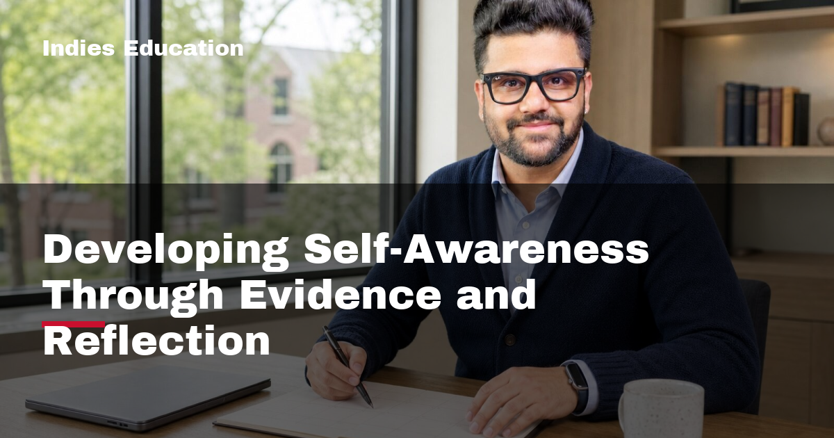 Featured image for Developing Self-Awareness Through Evidence and Reflection