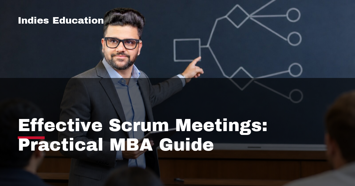 Featured image for Effective Scrum Meetings: Practical MBA Guide