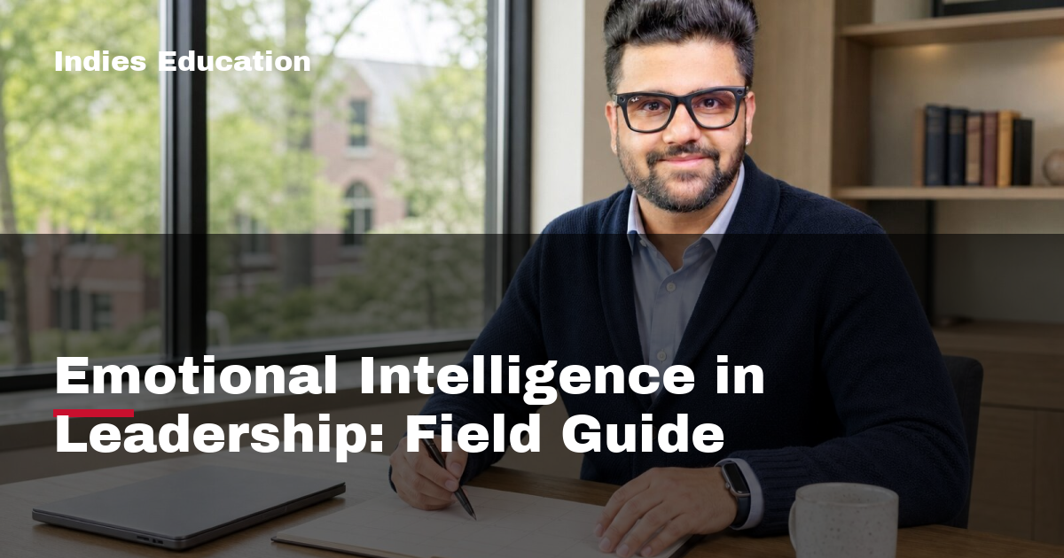Featured image for Emotional Intelligence in Leadership: Field Guide
