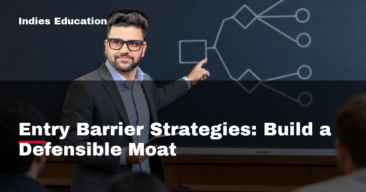 Featured image for Entry Barrier Strategies: Build a Defensible Moat