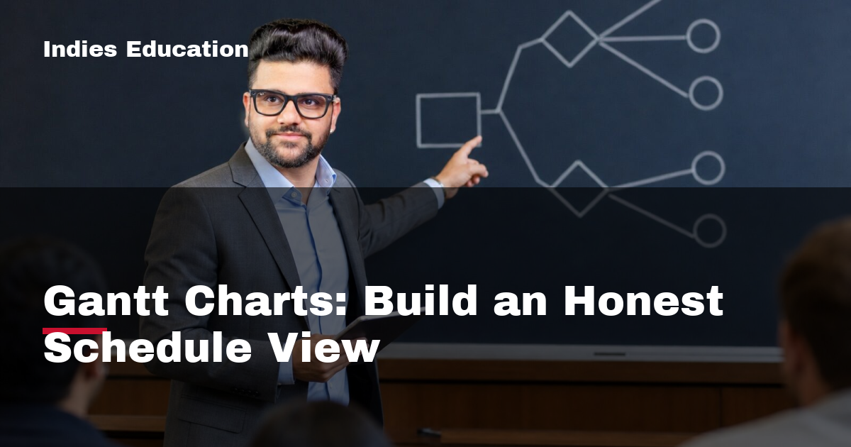 Featured image for Gantt Charts: Build an Honest Schedule View