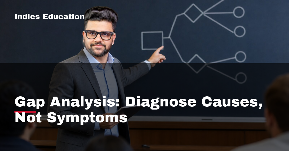 Featured image for Gap Analysis: Diagnose Causes, Not Symptoms