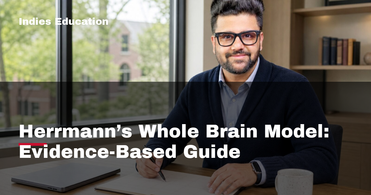 Featured image for Herrmann’s Whole Brain Model: Evidence-Based Guide