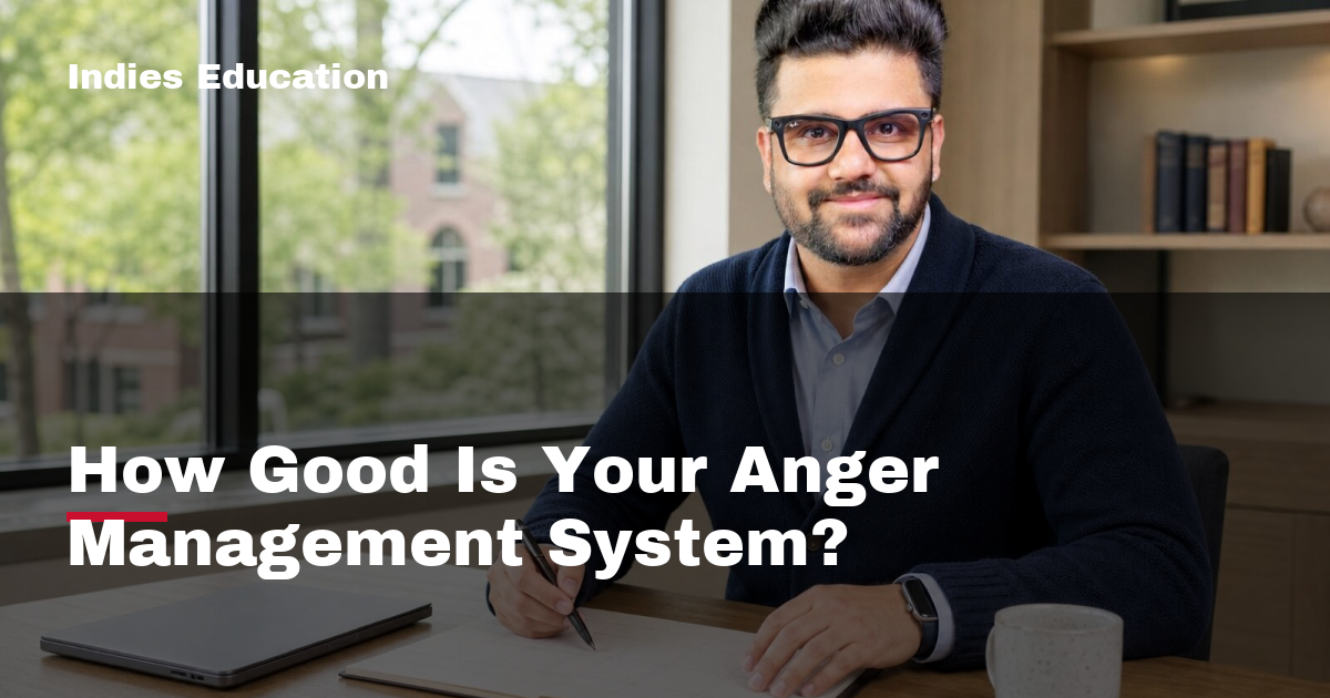 Featured image for How Good Is Your Anger Management System?
