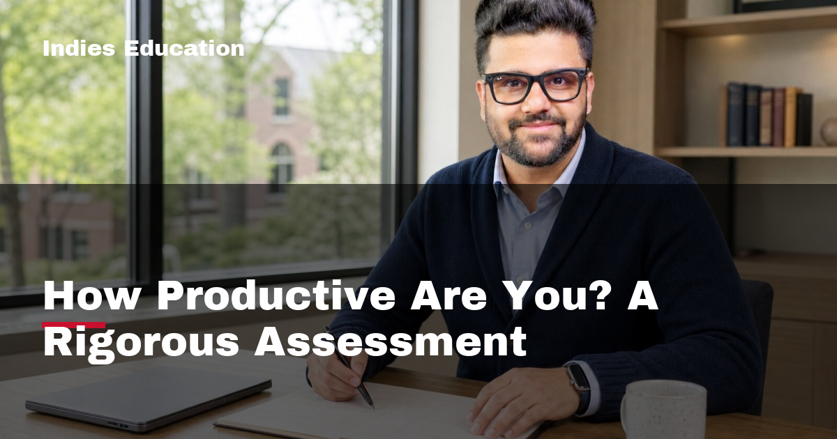 Featured image for How Productive Are You? A Rigorous Assessment