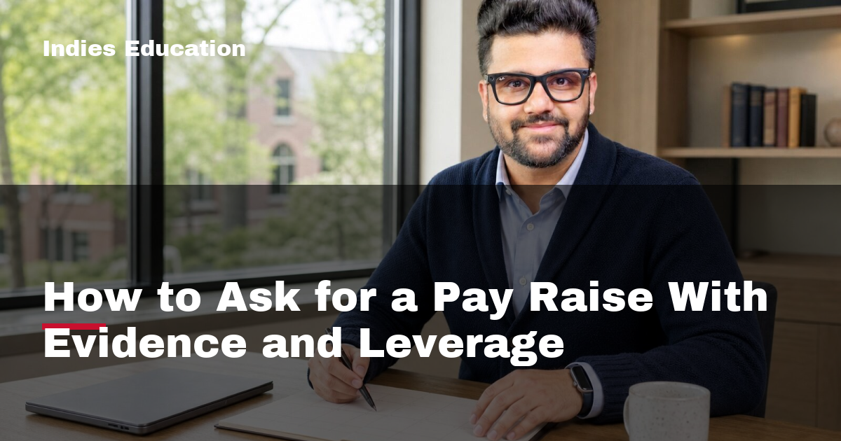Featured image for How to Ask for a Pay Raise With Evidence and Leverage
