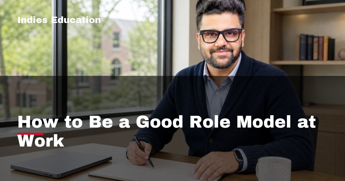 Featured image for How to Be a Good Role Model at Work