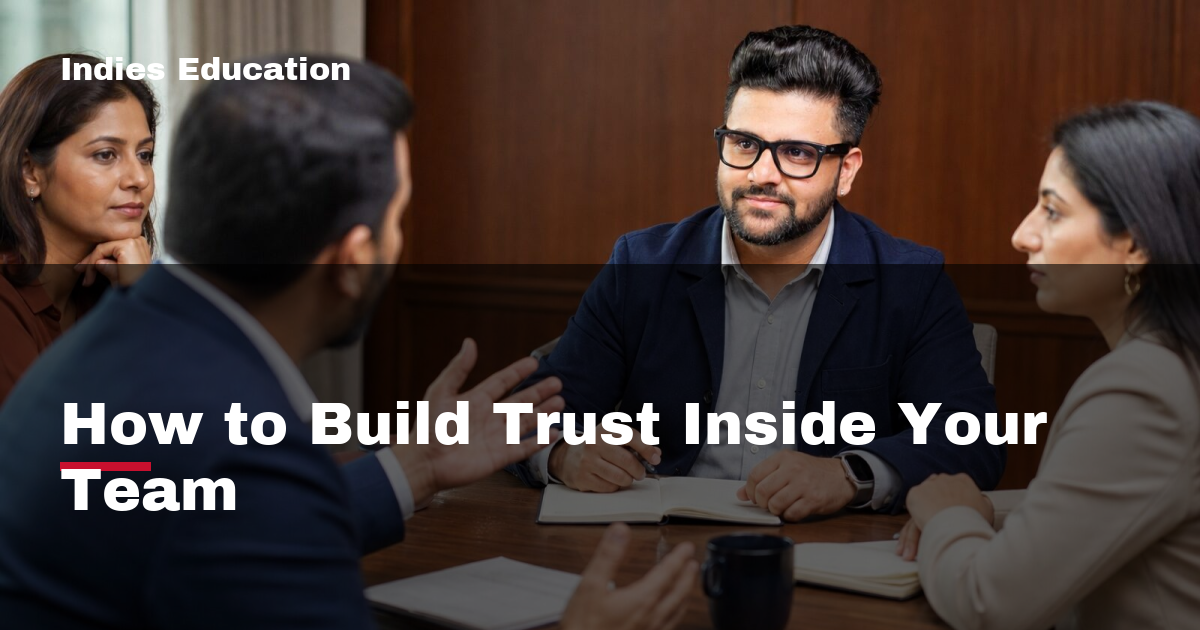 Featured image for How to Build Trust Inside Your Team