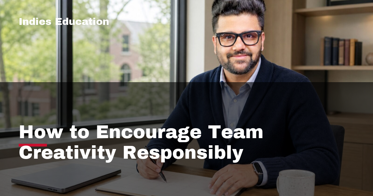 Featured image for How to Encourage Team Creativity Responsibly