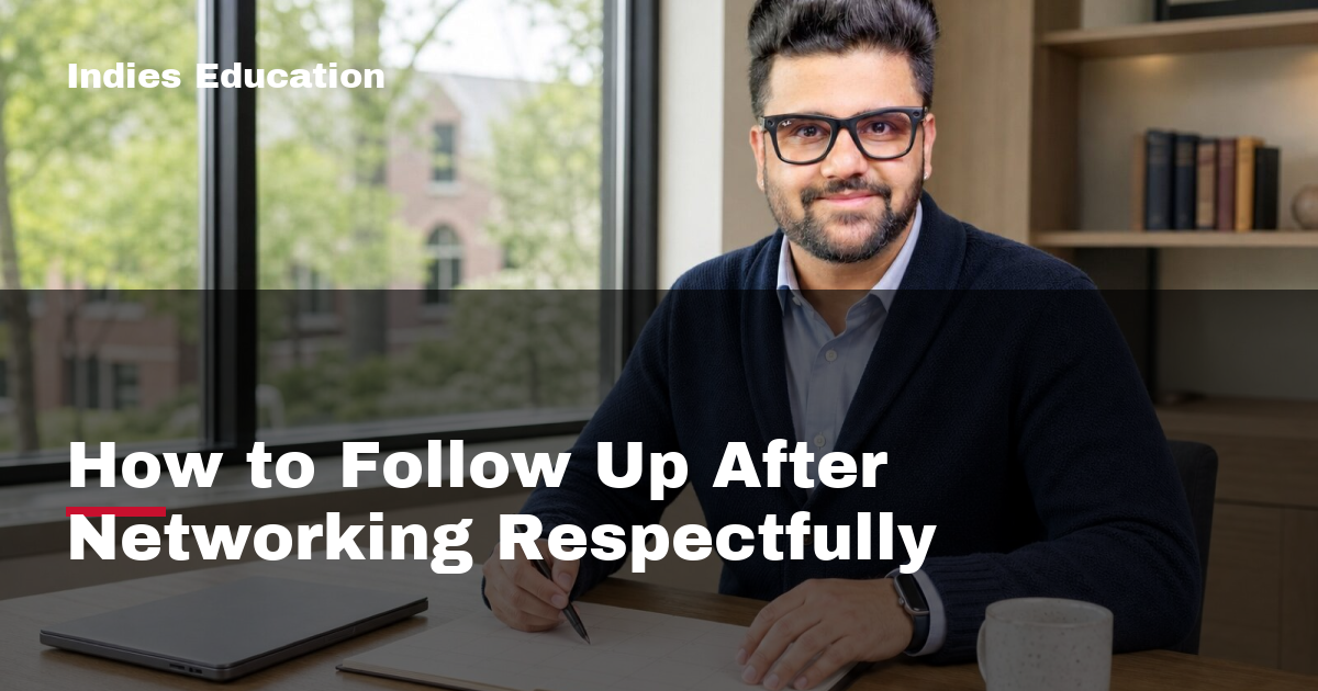 Featured image for How to Follow Up After Networking Respectfully