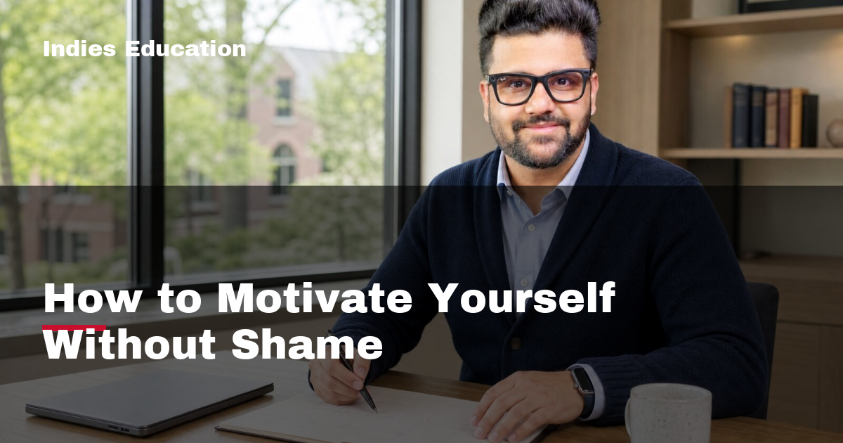 Featured image for How to Motivate Yourself Without Shame