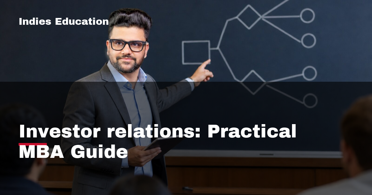 Featured image for Investor relations: Practical MBA Guide