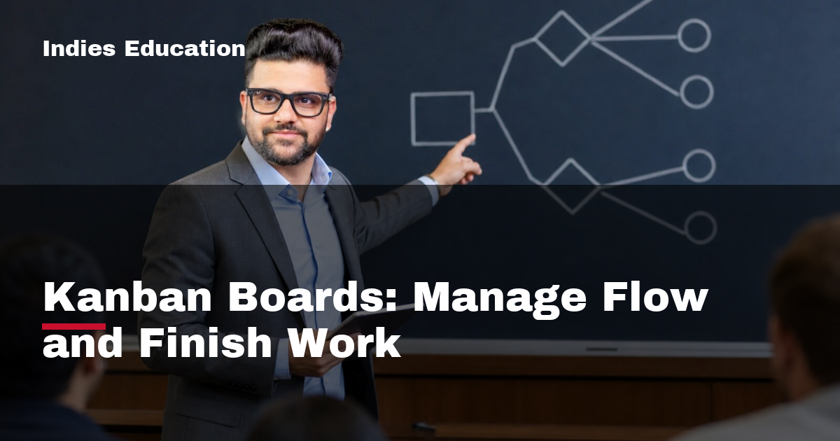 Featured image for Kanban Boards: Manage Flow and Finish Work