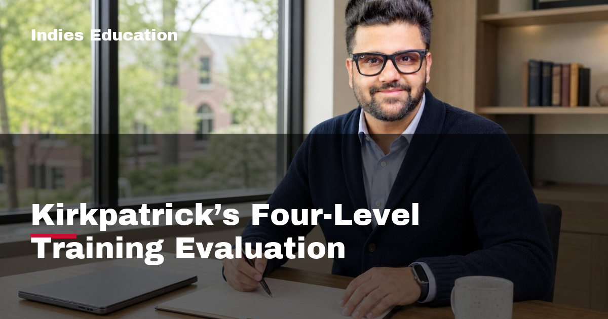 Featured image for Kirkpatrick’s Four-Level Training Evaluation
