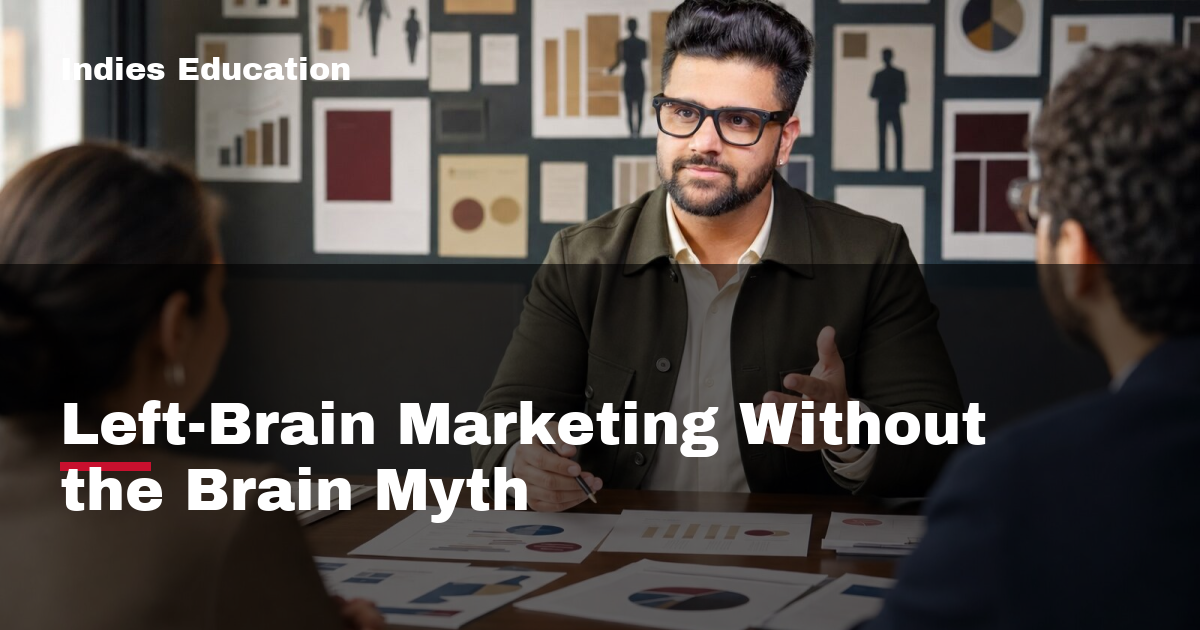 Featured image for Left-Brain Marketing Without the Brain Myth