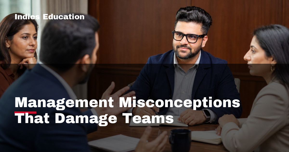 Featured image for Management Misconceptions That Damage Teams